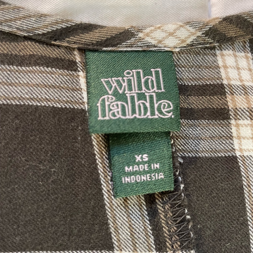 SUPER SOFT Wild Fable Checkered Dress with Adjustable Straps - Picture 6 of 7